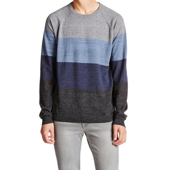 DieselCalib Striped Crewneck SweaterLarge